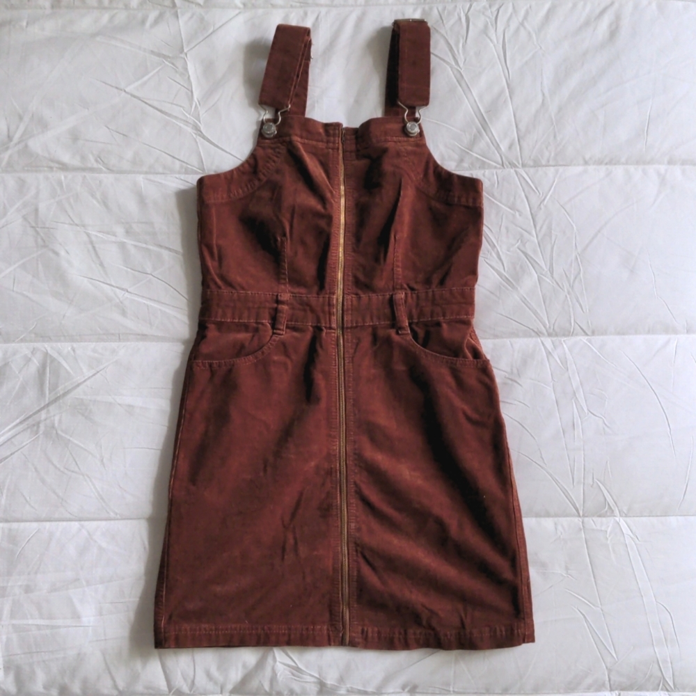 AE Corduroy Overall Dress
